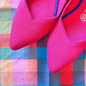 Rothy's The Point Flats in Pink